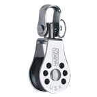 Single 22mm Micro Block With Shackle Swivel Top